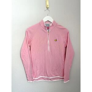 Magnolia Lane Collection‎ Master’s Preppy Golf Cotton Half Zip Size S